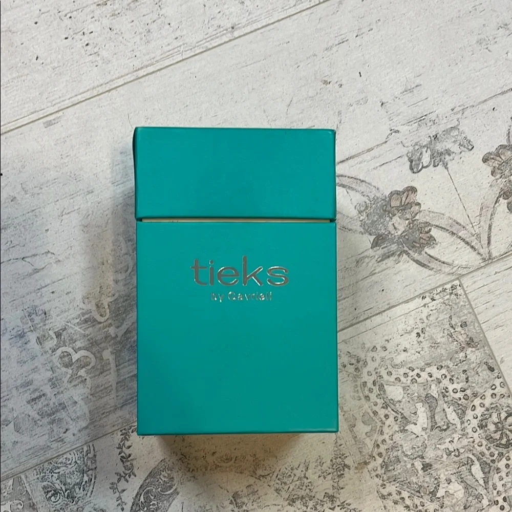Teal Tieks by Gavrieli Box Empty Galactic Green